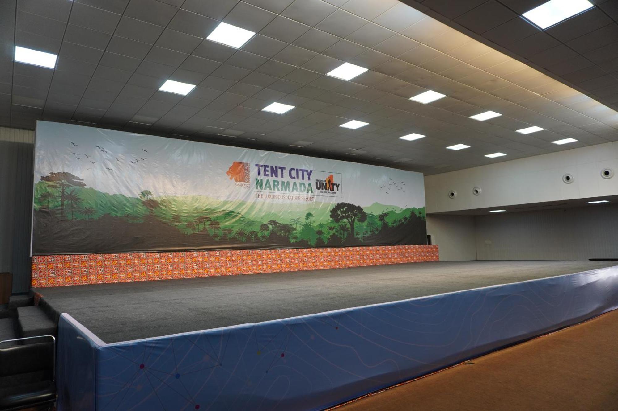 Praveg Tent City Narmada, Statue Of Unity Kevadia Exterior photo